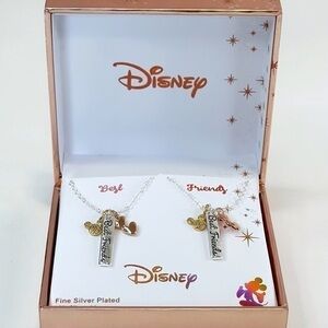 COPY - Disney Friendship Best Friends Mickey Matching Necklace set of 2